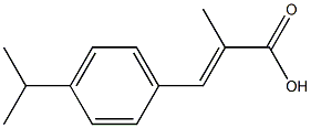 2-Propenoicacid,2-methyl-3-[4-(1-methylethyl)phenyl]-(9CI) 结构式