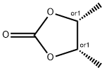 4β,5α-ジメチル-1,3-ジオキソラン-2-オン 化学構造式