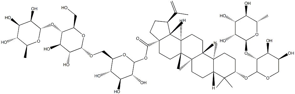 Cussosaponin C Struktur
