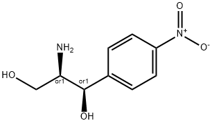 (R*,R*)-(±)-2-amino-1-(p-nitrophenyl)propane-1,3-diol Structure