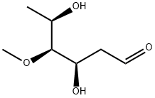 2,6-dideoxy-4-O-methylhexopyranose Struktur