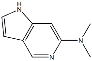 1H-Pyrrolo[3,2-c]pyridin-6-amine,N,N-dimethyl-(9CI) Structure