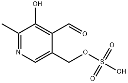 pyridoxal 5'-sulfate 结构式