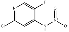 N-(2-chloro-5-luoropyridin-4-yl)nitraMide 结构式