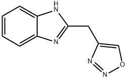 1H-Benzimidazole,2-(1,2,3-oxadiazol-4-ylmethyl)-(9CI) 结构式
