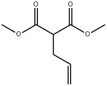烯丙基丙二酸二甲酯, 40637-56-7, 结构式