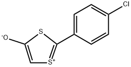 2-(4-Chlorophenyl)-1,3-dithiol-1-ium-4-olate Structure