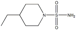 1-Piperidinesulfonamide,4-ethyl-(7CI,8CI) Structure