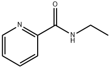 N-乙基-2-吡啶甲酰胺, 41116-47-6, 结构式