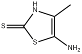 2(3H)-Thiazolethione,5-amino-4-methyl-(9CI) Structure