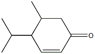 2-Cyclohexen-1-one,5-methyl-4-(1-methylethyl)-(9CI) Structure