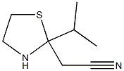 2-Thiazolidineacetonitrile,2-(1-methylethyl)-(9CI)|