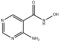 5-Pyrimidinecarboxamide,4-amino-N-hydroxy-(9CI) Structure