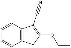 1H-Indene-3-carbonitrile,2-ethoxy-(9CI) Structure