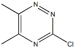 1,2,4-Triazine,3-chloro-5,6-dimethyl-(9CI) Structure