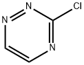1,2,4-Triazine,3-chloro-(9CI) Structure