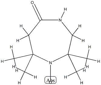 1H-1,4-Diazepin-1-yloxy,hexahydro-2,2,7,7-tetramethyl-5-oxo-(7CI,9CI) Structure