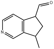 6,7-Dihydro-7-methyl-5H-2-pyrindine-5-carbaldehyde Structure