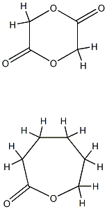 ポリグレカプロン 化学構造式