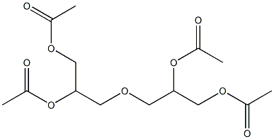 Diglycerol tetraacetate 结构式