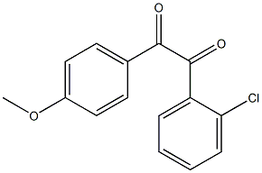 2-Chloro-4''-methoxybenzil Structure