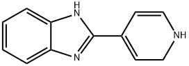 1H-Benzimidazole,2-(1,2-dihydro-4-pyridinyl)-(9CI) 结构式