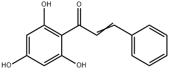 2′,4′,6′-トリヒドロキシカルコン 化学構造式