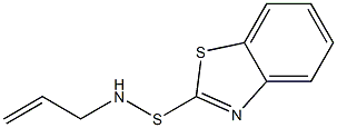 2-Benzothiazolesulfenamide,N-2-propenyl-(9CI) Structure