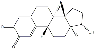 estradiol-2,3-O-quinone Structure
