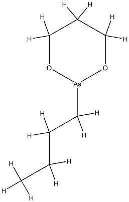 2-Butyl-1,3,2-dioxarsenane Structure