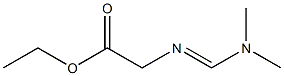 Glycine, N-[(dimethylamino)methylene]-, ethyl ester, [N(E)]- (9CI) 结构式