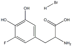 5-fluorodopa Struktur