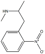 N,α-Dimethyl-o-nitrobenzeneethanamine 结构式