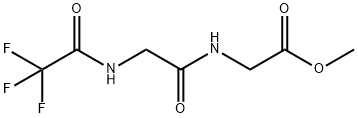 N-(トリフルオロアセチル)-Gly-Gly-OMe 化学構造式