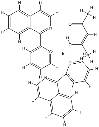 Bis(1-phenyl-isoquinoline)(Acetylacetonato)iridium(III)