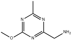 1,3,5-Triazine-2-methanamine,4-methoxy-6-methyl-(9CI) Structure