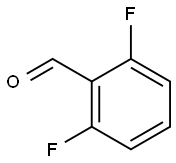 2,6-二氟苯甲醛, 437-81-0, 结构式