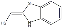 delta2,alpha-Benzothiazolinemethanethiol (8CI) 结构式