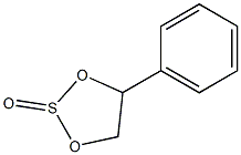 4-Phenyl-1,3-dioxa-2-thia(IV)cyclopentan-2-one Structure