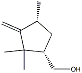 Cyclopentanemethanol, 2,2,4-trimethyl-3-methylene-, (1R,4S)-rel- (9CI) Structure
