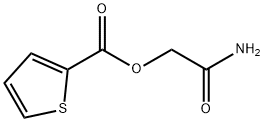 2-Thiophenecarboxylicacid,2-amino-2-oxoethylester(9CI) Structure