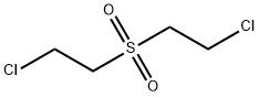 1-氯-2-(2-氯乙磺酰基)乙烷, 471-03-4, 结构式