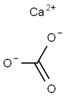 碳酸钙, 471-34-1, 结构式