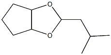 4H-Cyclopenta-1,3-dioxole,tetrahydro-2-(2-methylpropyl)-(9CI) Structure