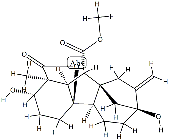 赤霉素A1甲酯, 4747-53-9, 结构式