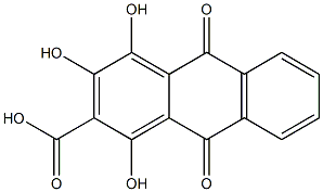 Pseudopurpurin 结构式