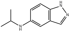 1H-Indazol-5-amine,N-(1-methylethyl)-(9CI) Structure