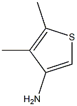 3-Thiophenamine,4,5-dimethyl-(9CI) Structure