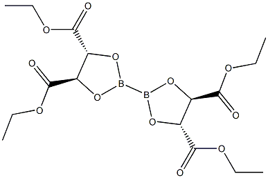 双联(L-酒石酸二乙酯)硼酸酯, 480438-20-8, 结构式