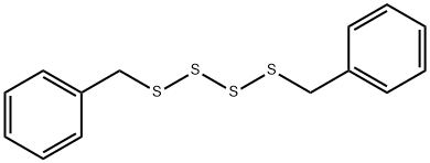 Dibenzyl pertetrasulfide Structure